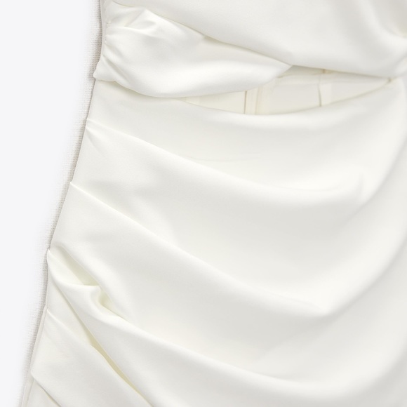 Zara Draped Cut Out Dress - Picture 3 of 5